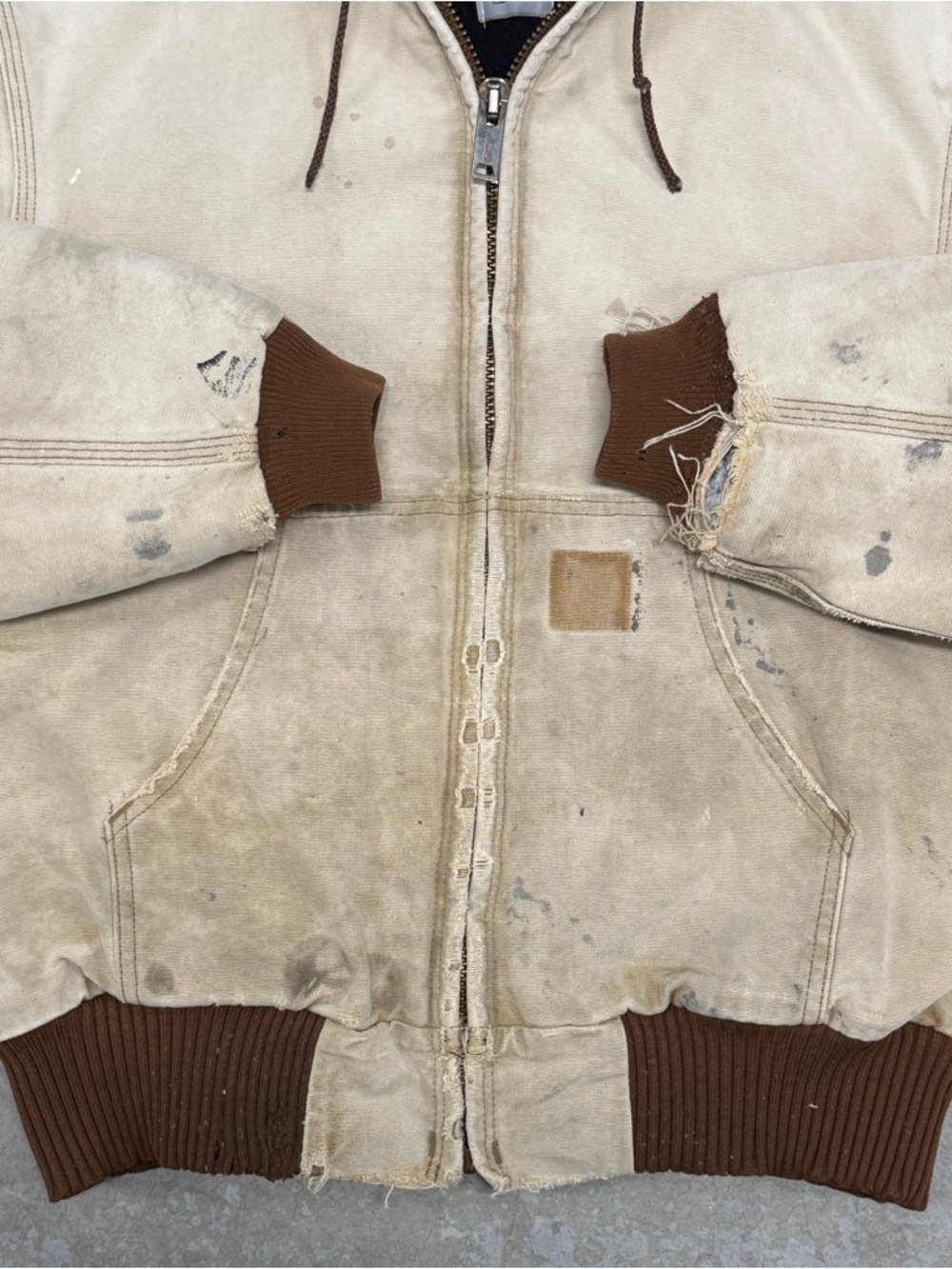 Vintage Carhartt Hooded Jacket - Picture 5 of 11